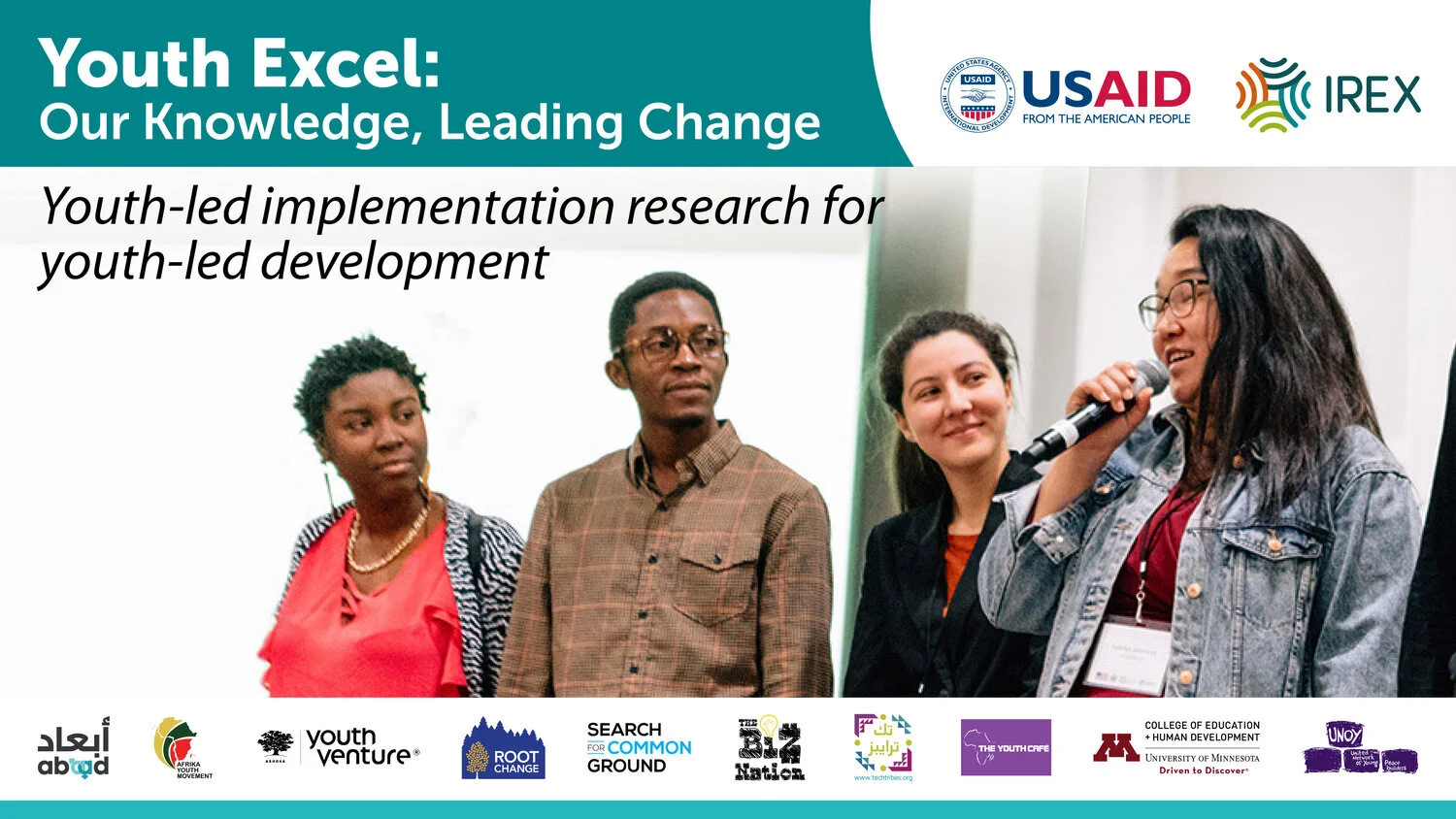 The  USAID's Youth Excel Launch |  Leverage Youth-led Research And Learning In International Development