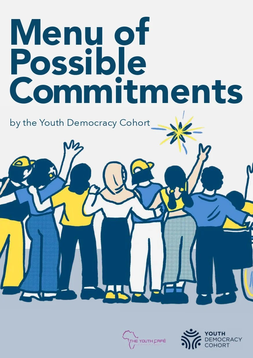 Menu of Possible Commitments by the Youth Democracy Cohort