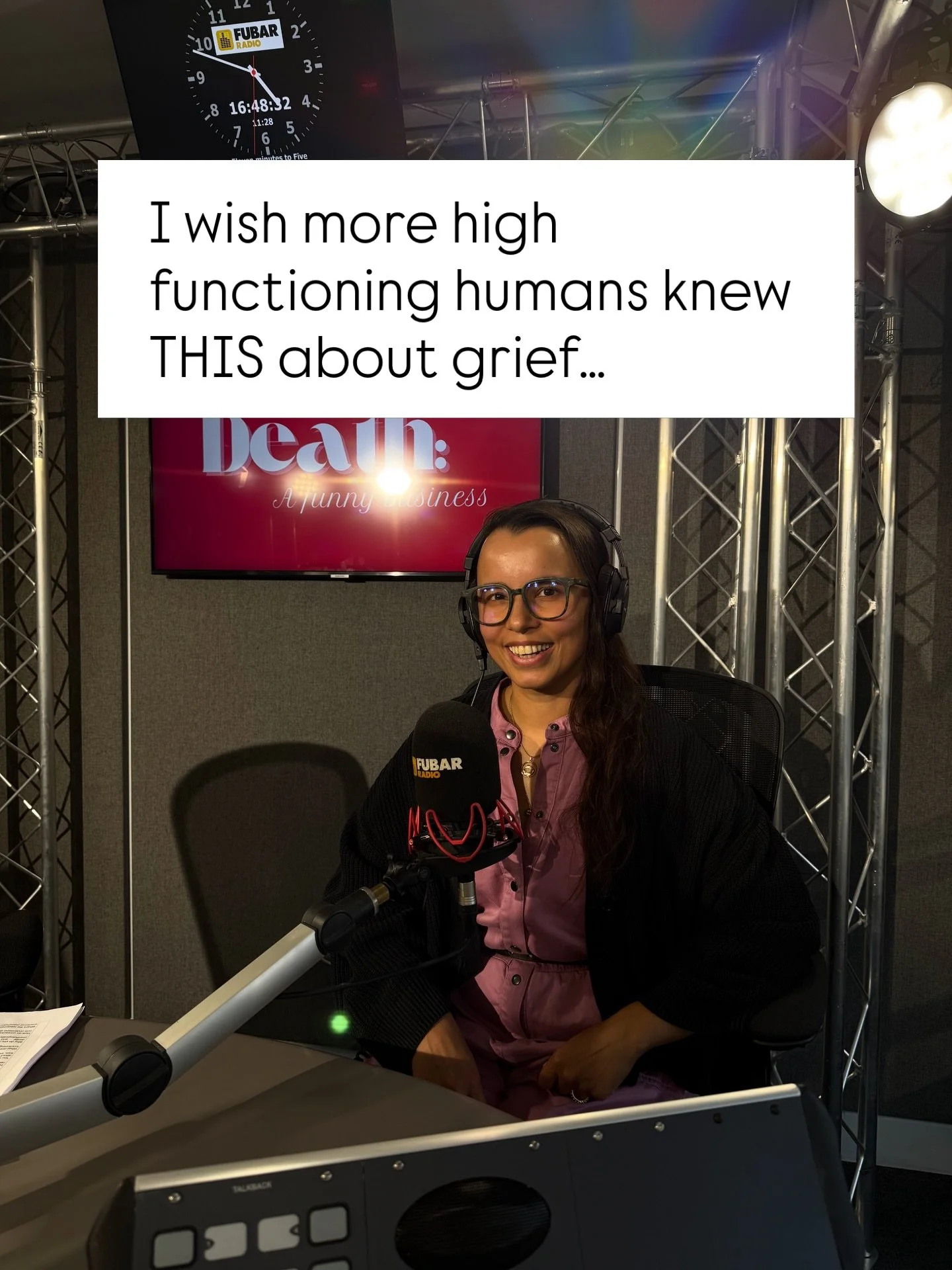 I REALLY understand this, because I am this human 🙋🏽&zwj;♀️

You can look &ldquo;fine&rdquo; on the outside, keep pushing through - and still be impacted by it all quietly inside. 

Know that it&rsquo;s ok to pause and create space for your grief. 