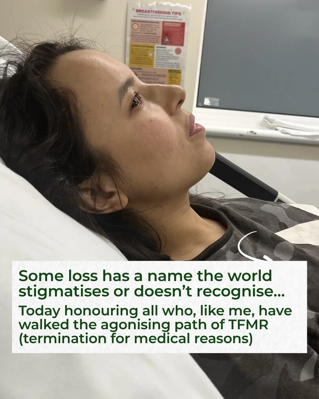 Today is TFMR Awareness Day.

My daughter&rsquo;s name is Ngākau Raiona. In Māori, it means lioness heart - which she is 💛

We made the most loving decision of our lives for her to go through TFMR. Grief I carry with me every day.

This day is all a
