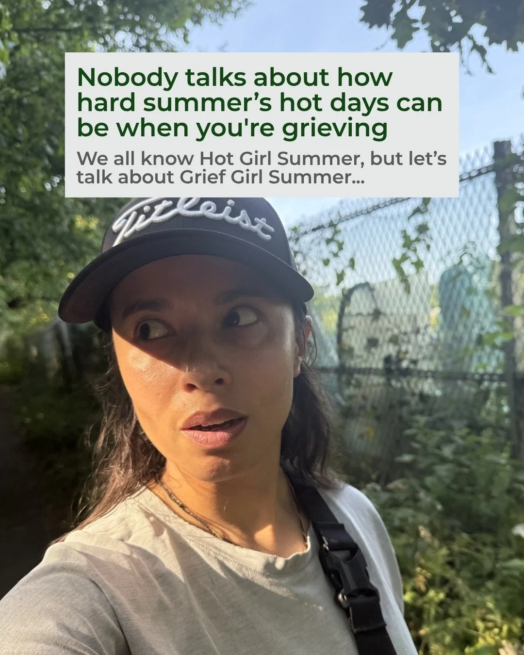 The world has a script for summer. But nobody wrote the Grief Girl Summer one&hellip; 

If you&rsquo;re feeling grief&rsquo;s sadness, stress and exhaustion&hellip;

Or perhaps anger at the sunshine and people living it up. 

Or jealousy at everyone 