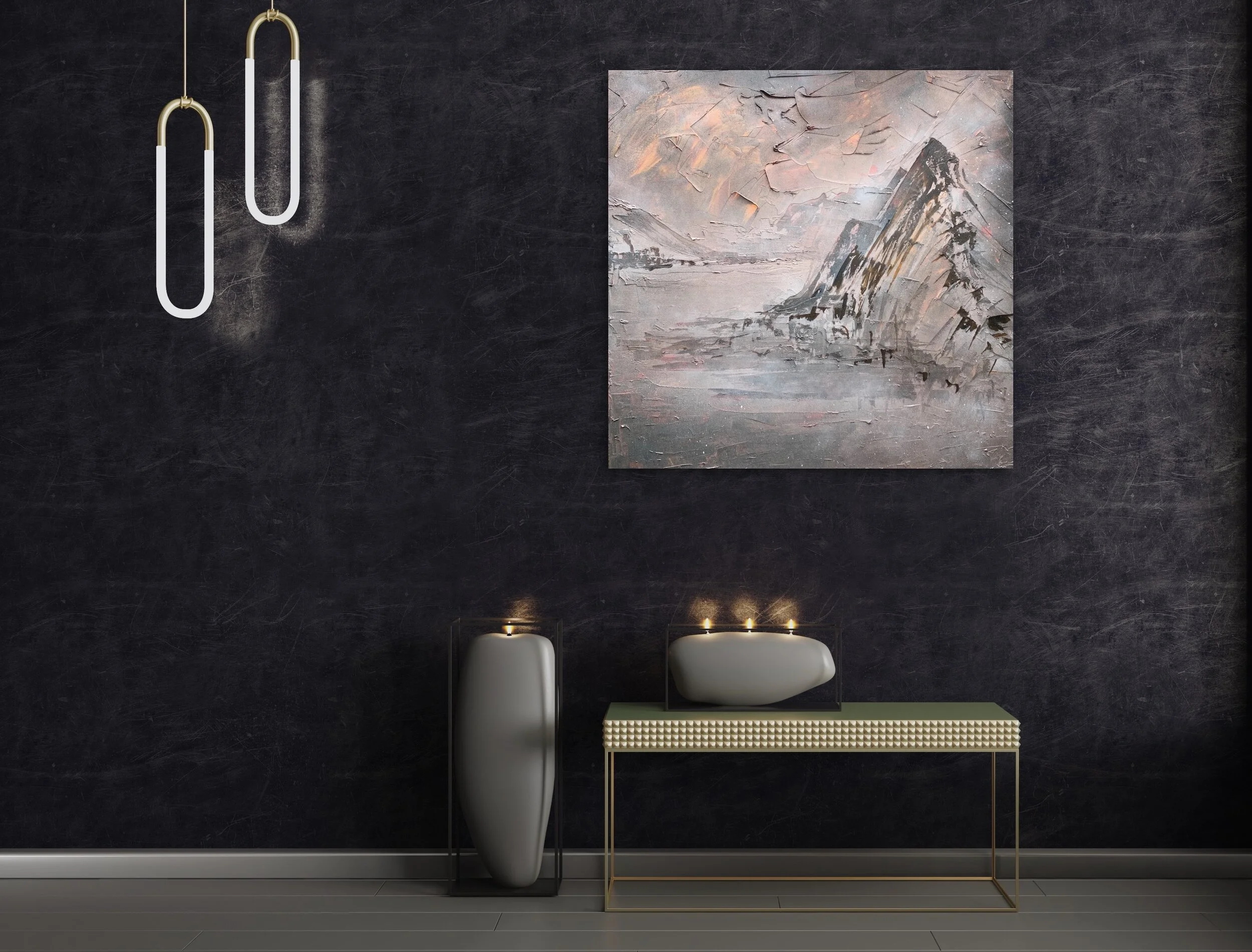 SUNSET in interior.JPG