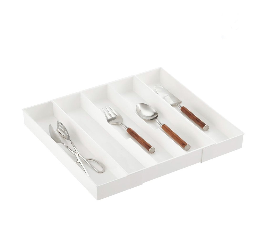 Expandable Cooking Utensil Tray