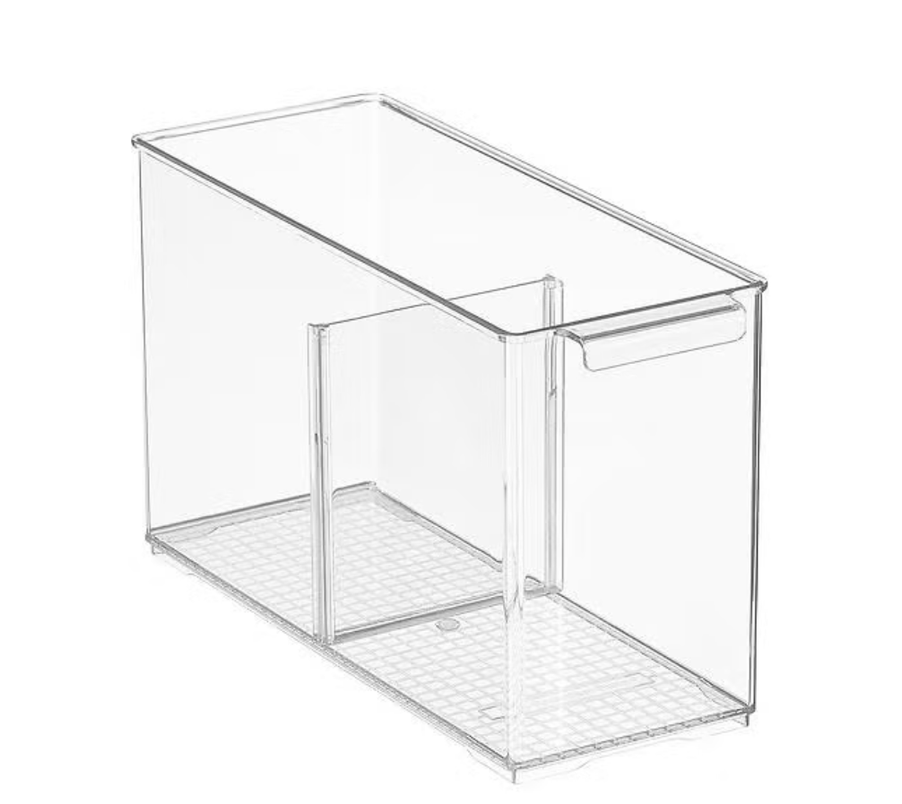 Small Pantry Bin with Divider