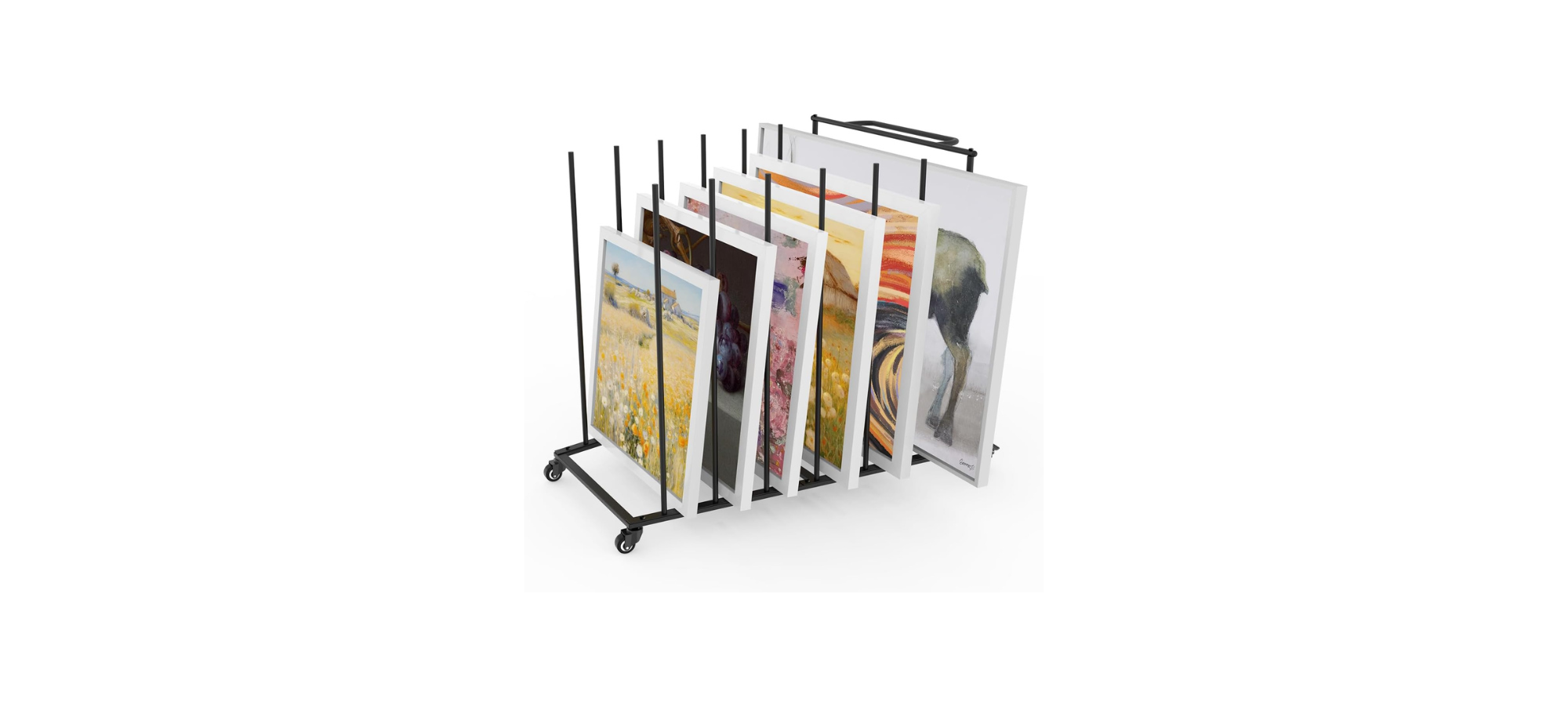 Heavy-Duty Art Storage Rack