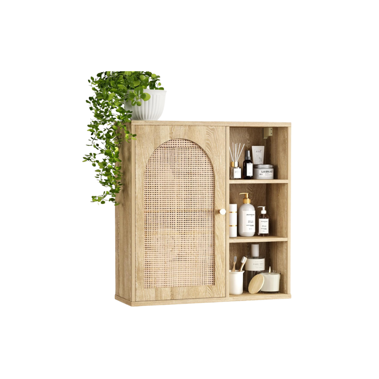 Rattan Wall Cabinet
