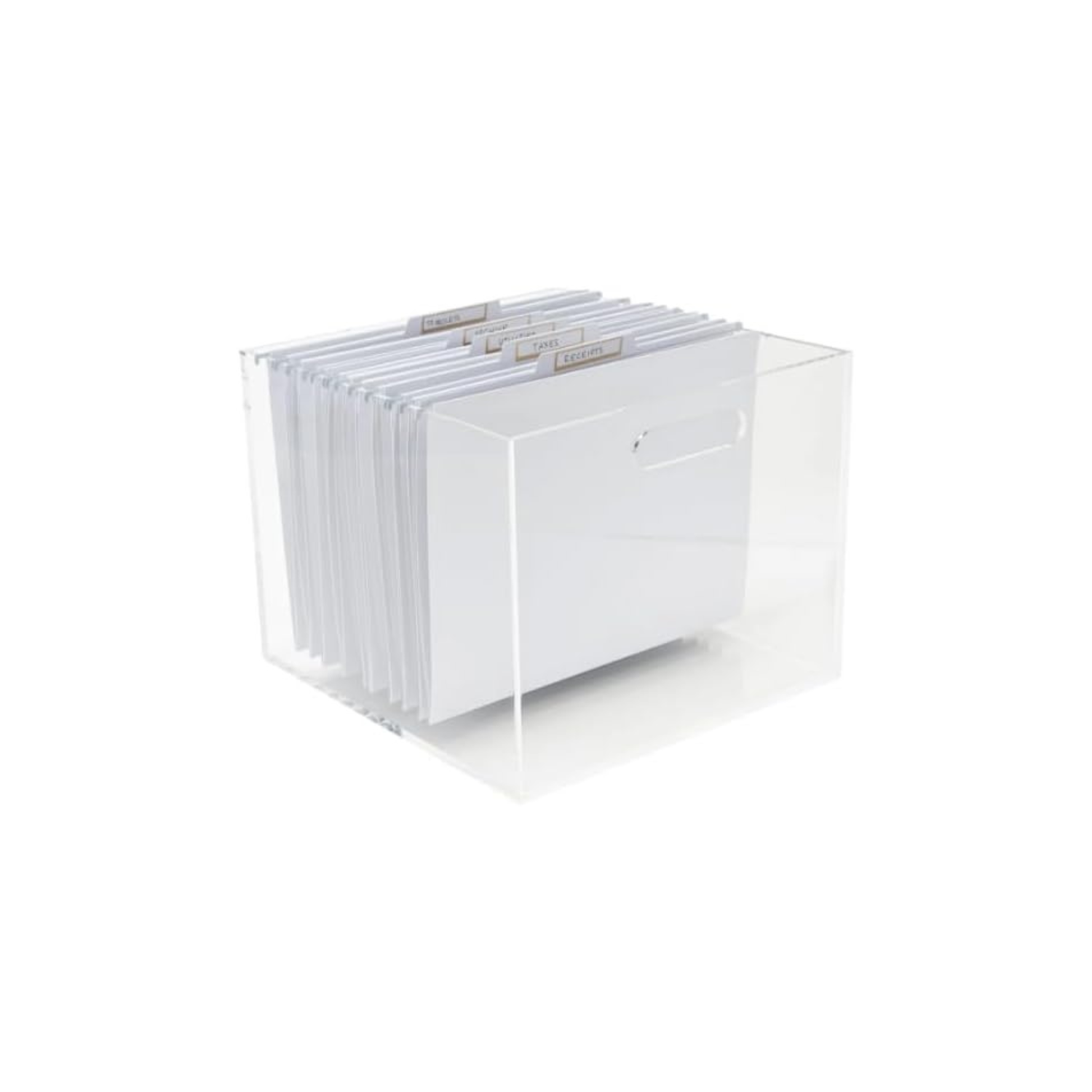 Acrylic File Box
