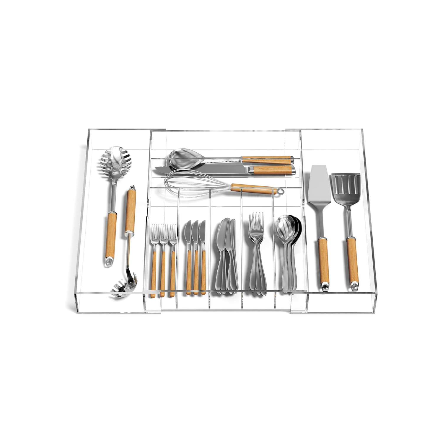 Expandable Utensil Tray