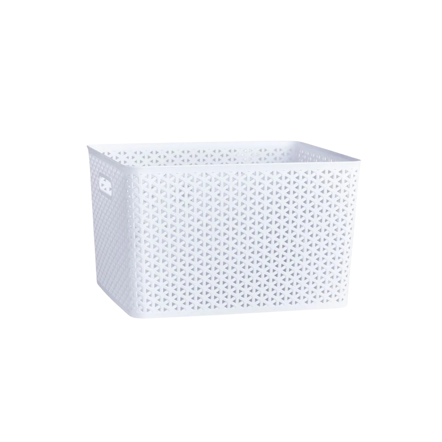 XXL White Y-Weave  Basket