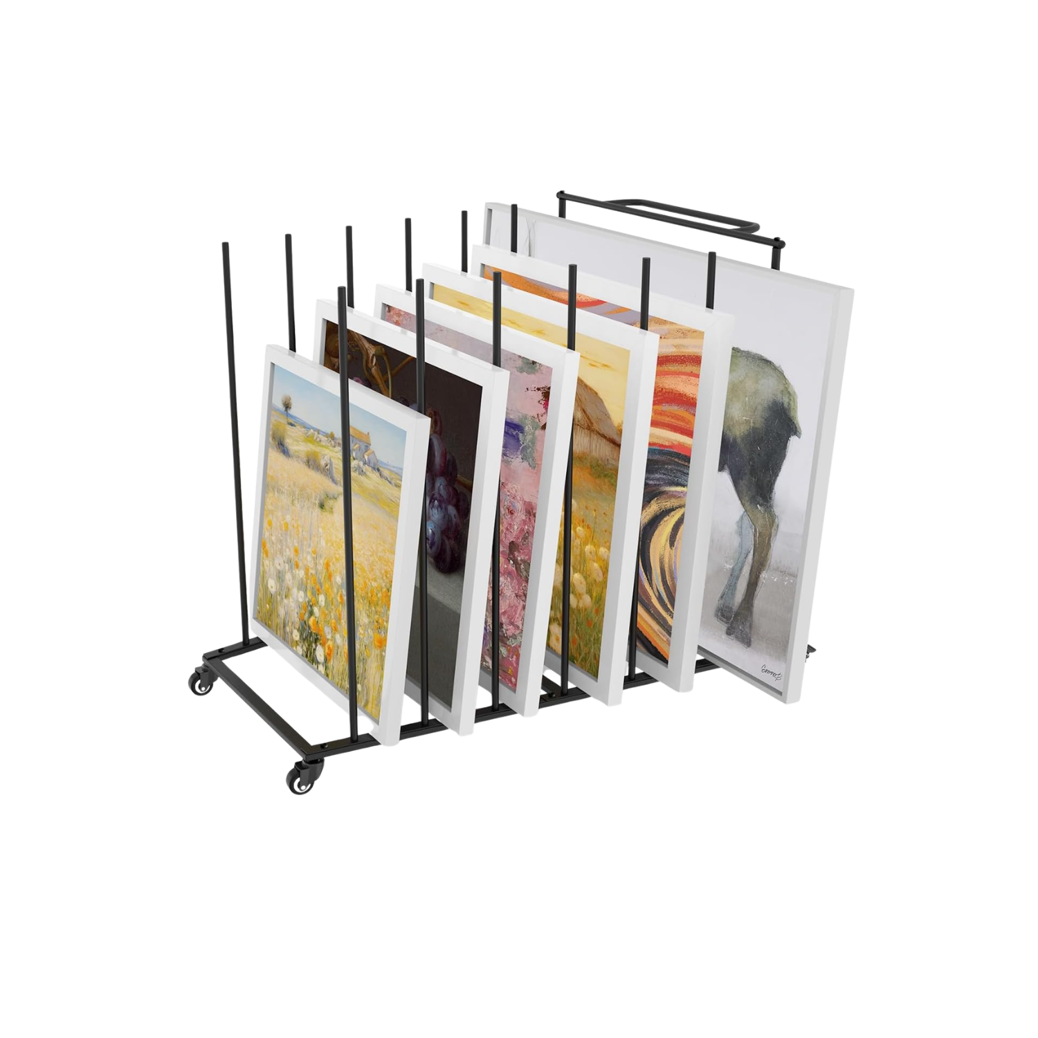 Heavy-Duty Art Storage Rack