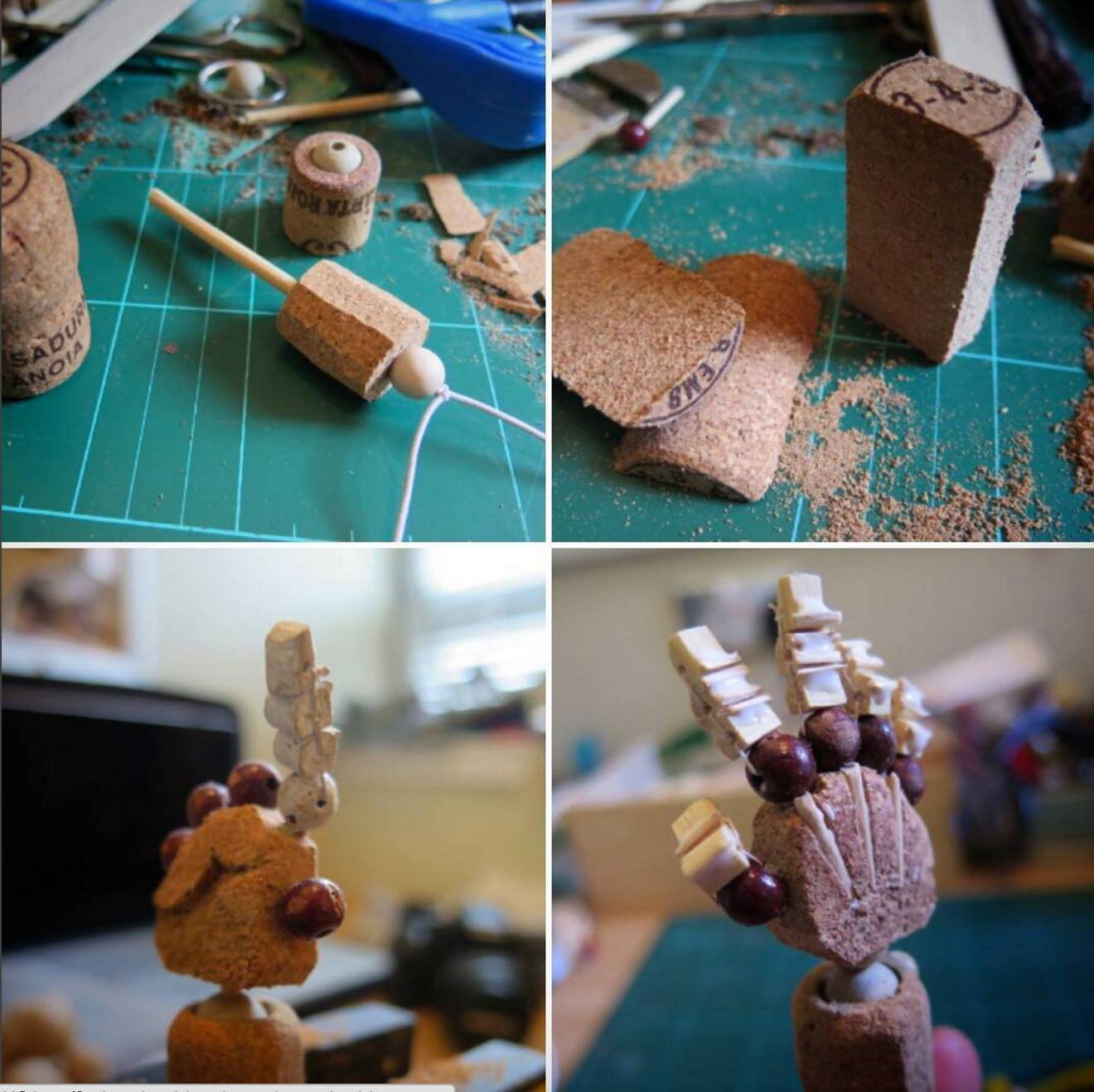 Making Paper Airman puppet