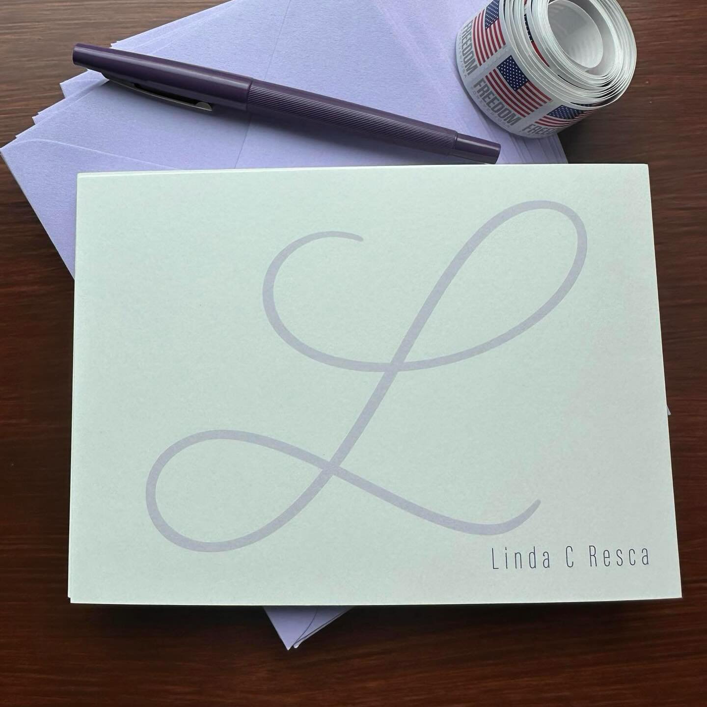 I don&rsquo;t just do invitations! Custom stationery is another part of my business that is just as much fun! Everyone should have their own notecards to send for various reasons so why not make them fun, formal or somewhere in between&hellip;. and a