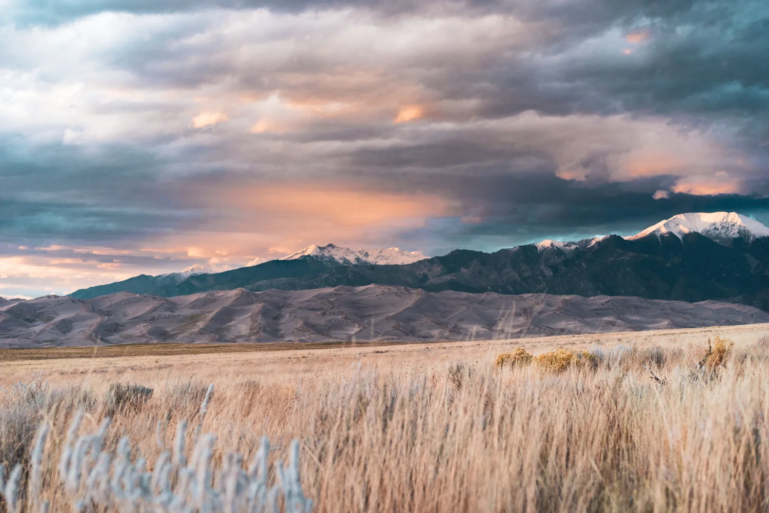 Great Sand Dunes National Park sunset