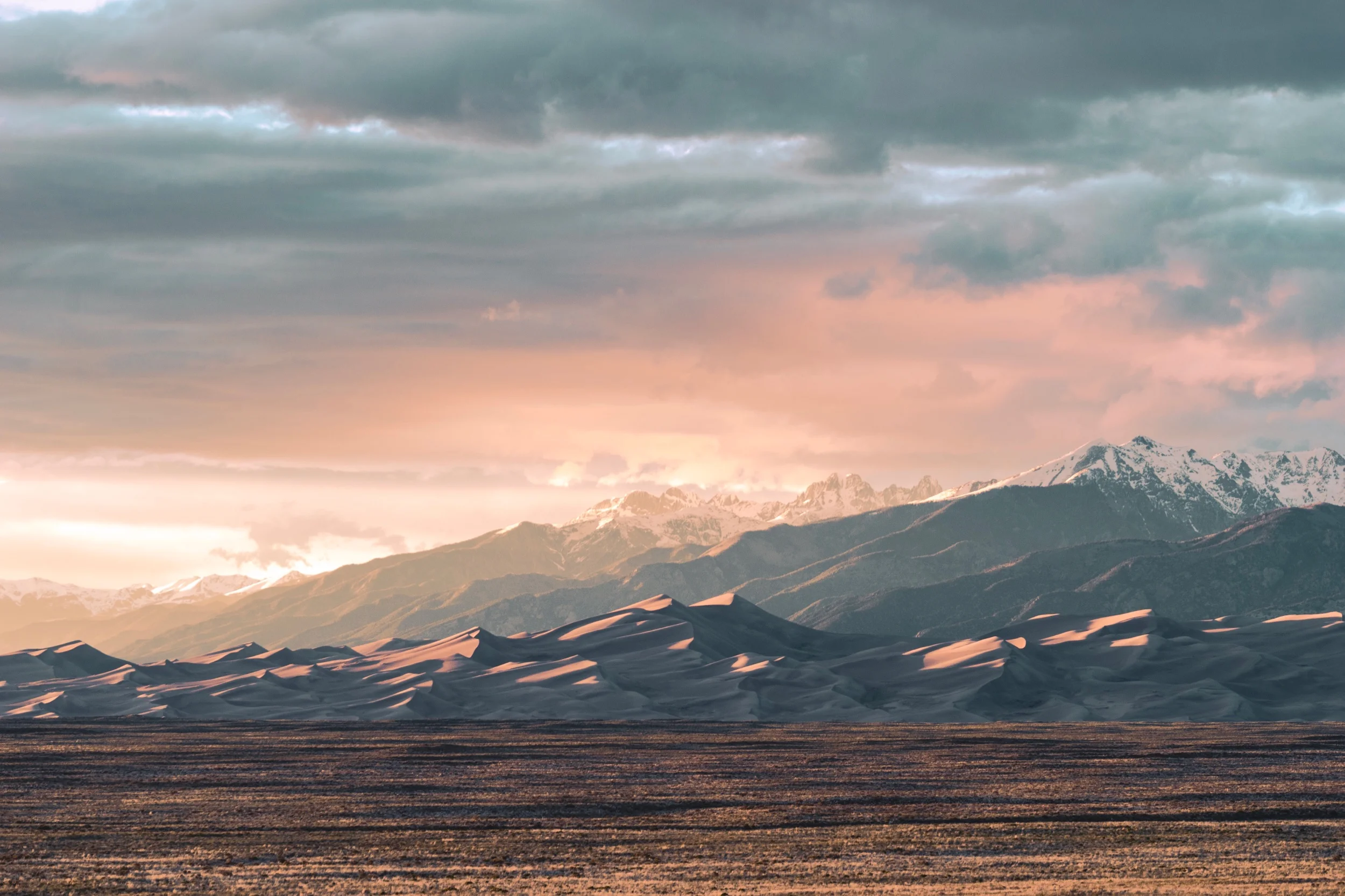 Great Sand Dunes sunset