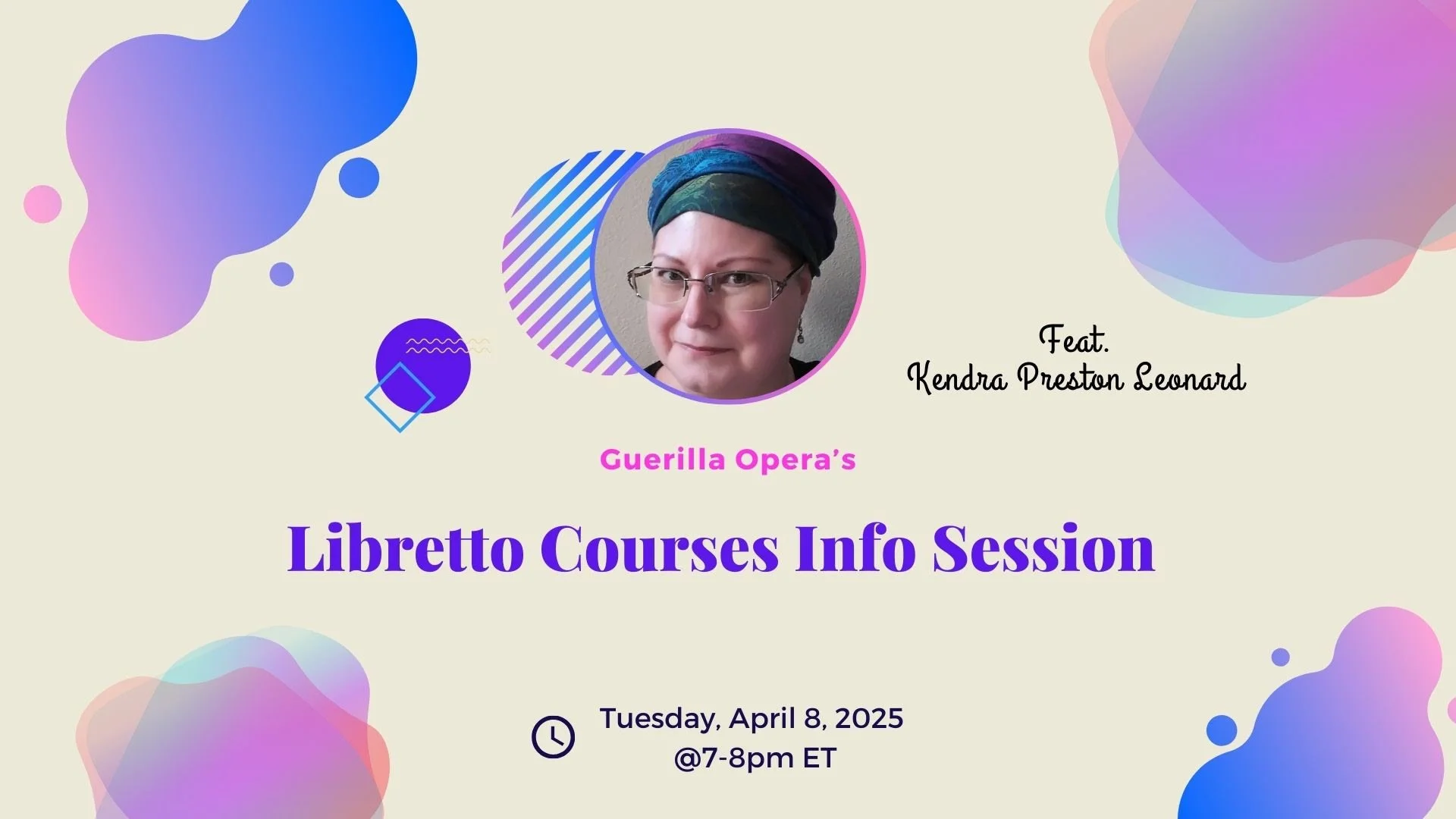 Virtual Information Session for Libretto Labs