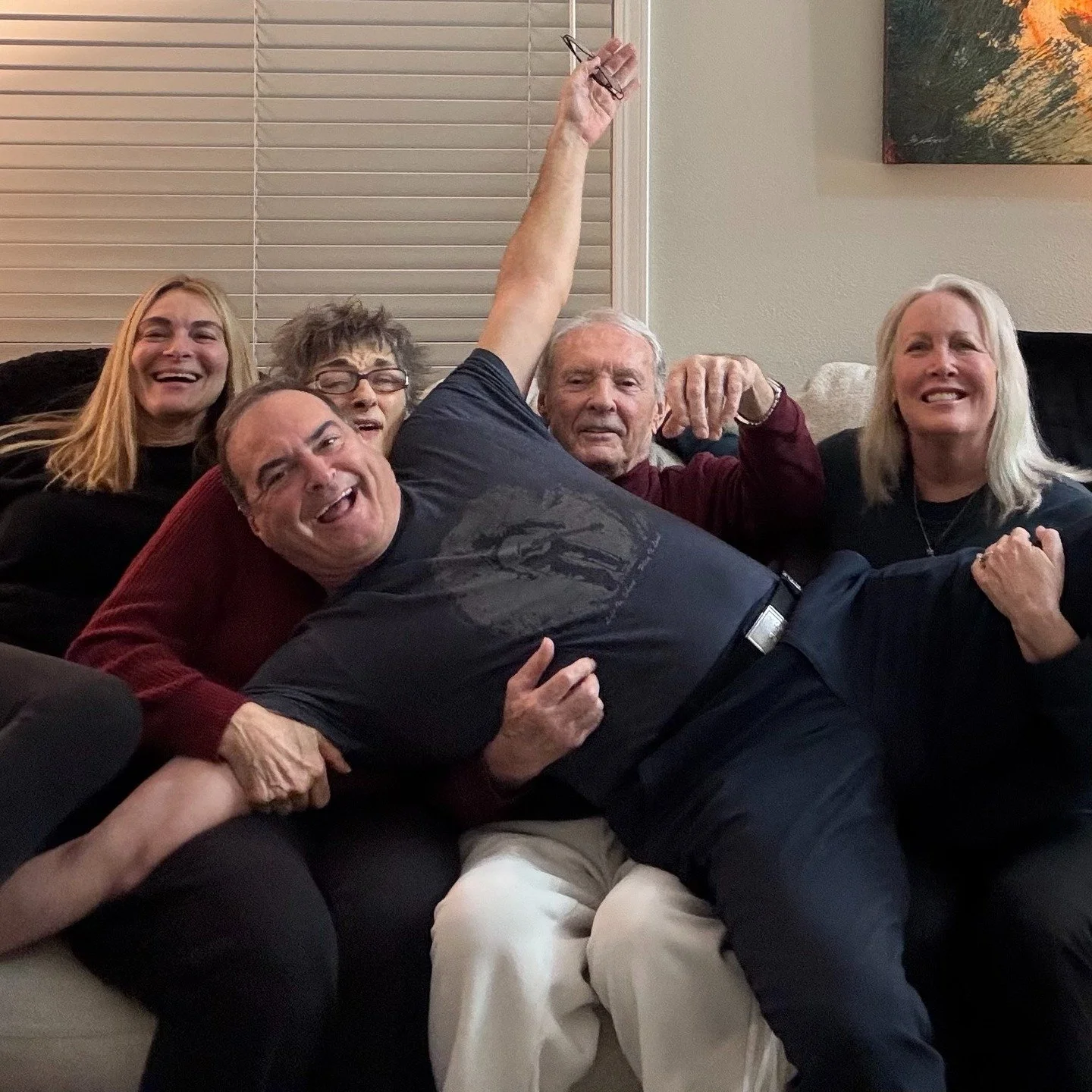 This photo makes me laugh &mdash; and honestly, that feels like progress.

After the intensity of moving, unpacking, starting a new job, and finding my footing again, this moment with my family was a reminder that support doesn&rsquo;t always look se