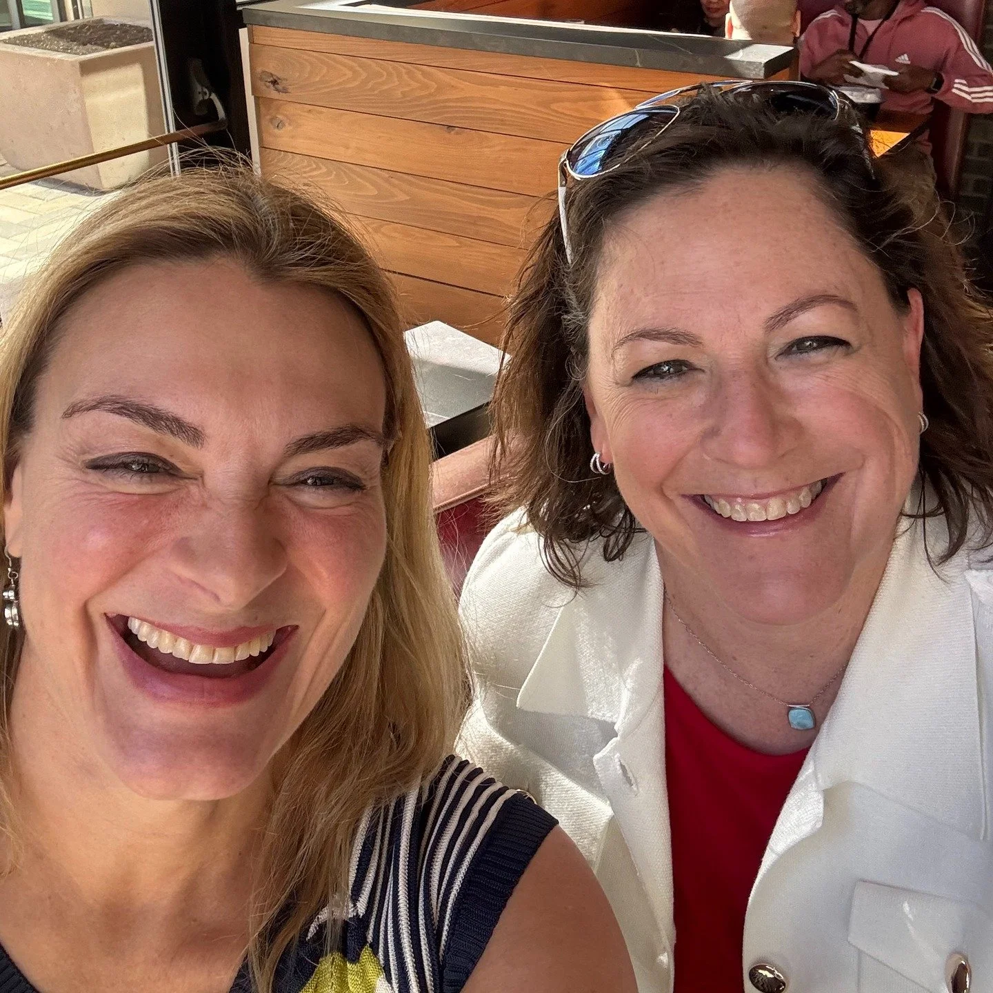 Connection can happen in so many ways.
Through long lunches with friends who hold space without fixing.
Through support showing up when you didn&rsquo;t expect it.
Through choosing to be part of something larger than yourself &mdash; even when it fee