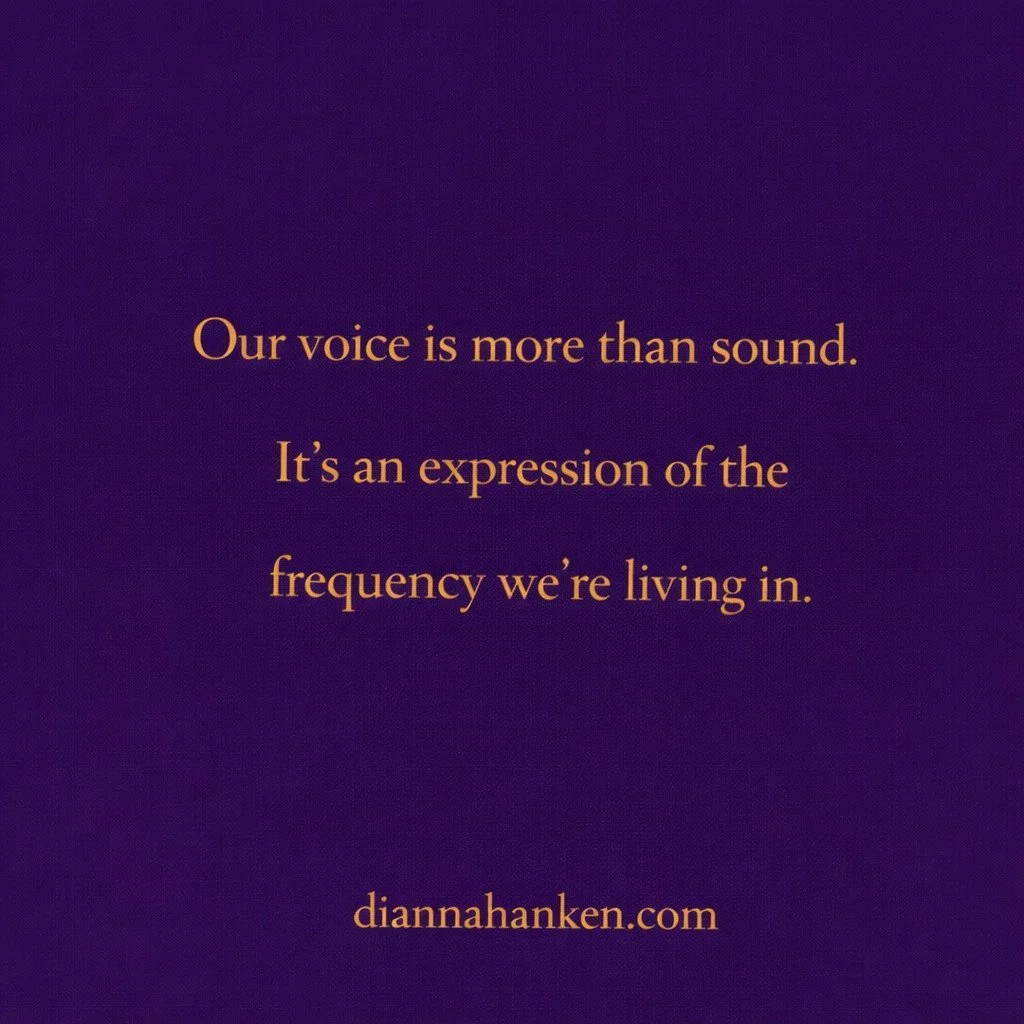 I&rsquo;ve been thinking about how much tone carries &mdash; even more than words.

It&rsquo;s not just what we say.
It&rsquo;s the energy behind our voice.

When I&rsquo;m rushed, my voice feels different.
When I&rsquo;m grounded, it softens.
When I