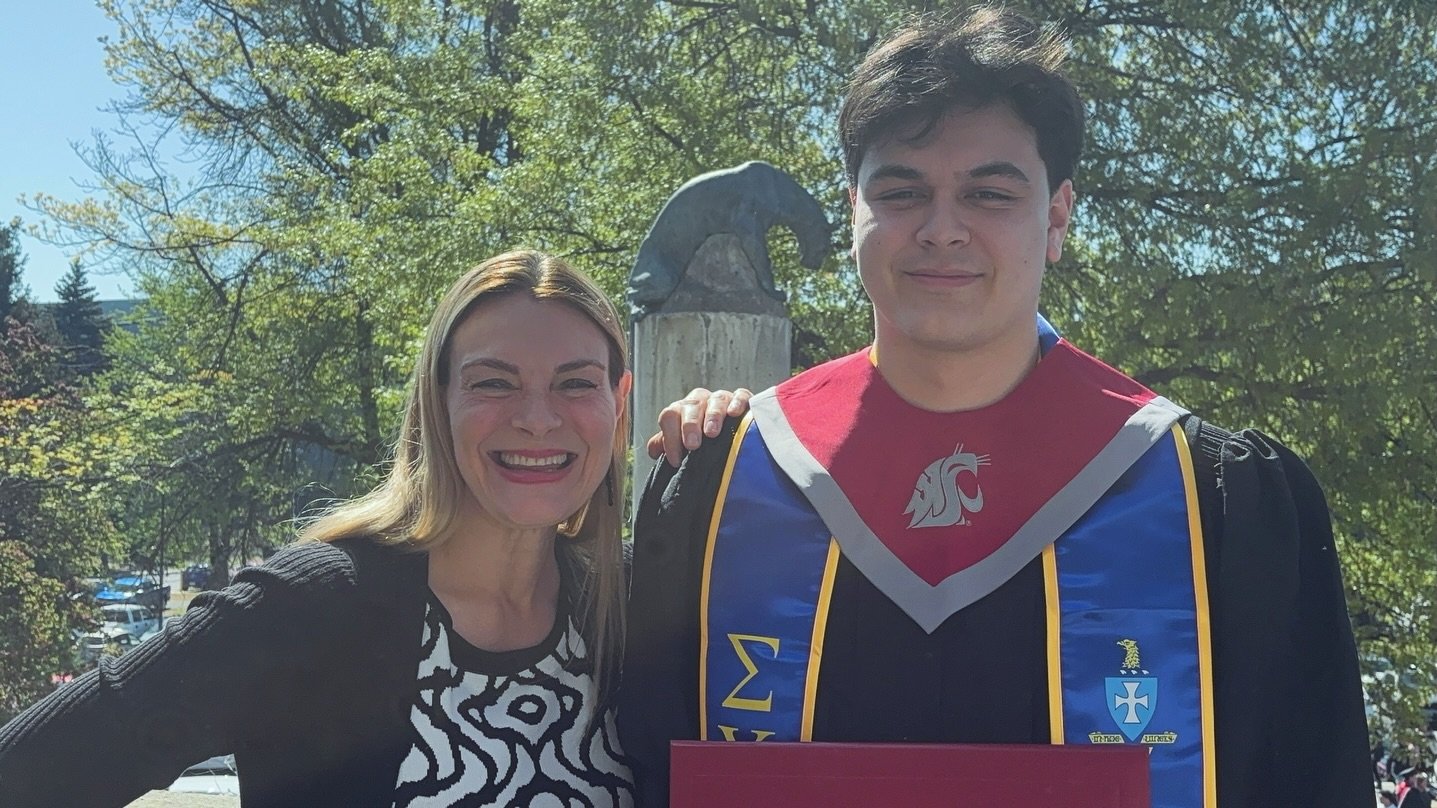 Watching your child graduate is one of those moments that quietly takes your breath away. 💙

This weekend felt especially meaningful happening on Mother&rsquo;s Day weekend too.

There were so many years of showing up, figuring things out, cheering 