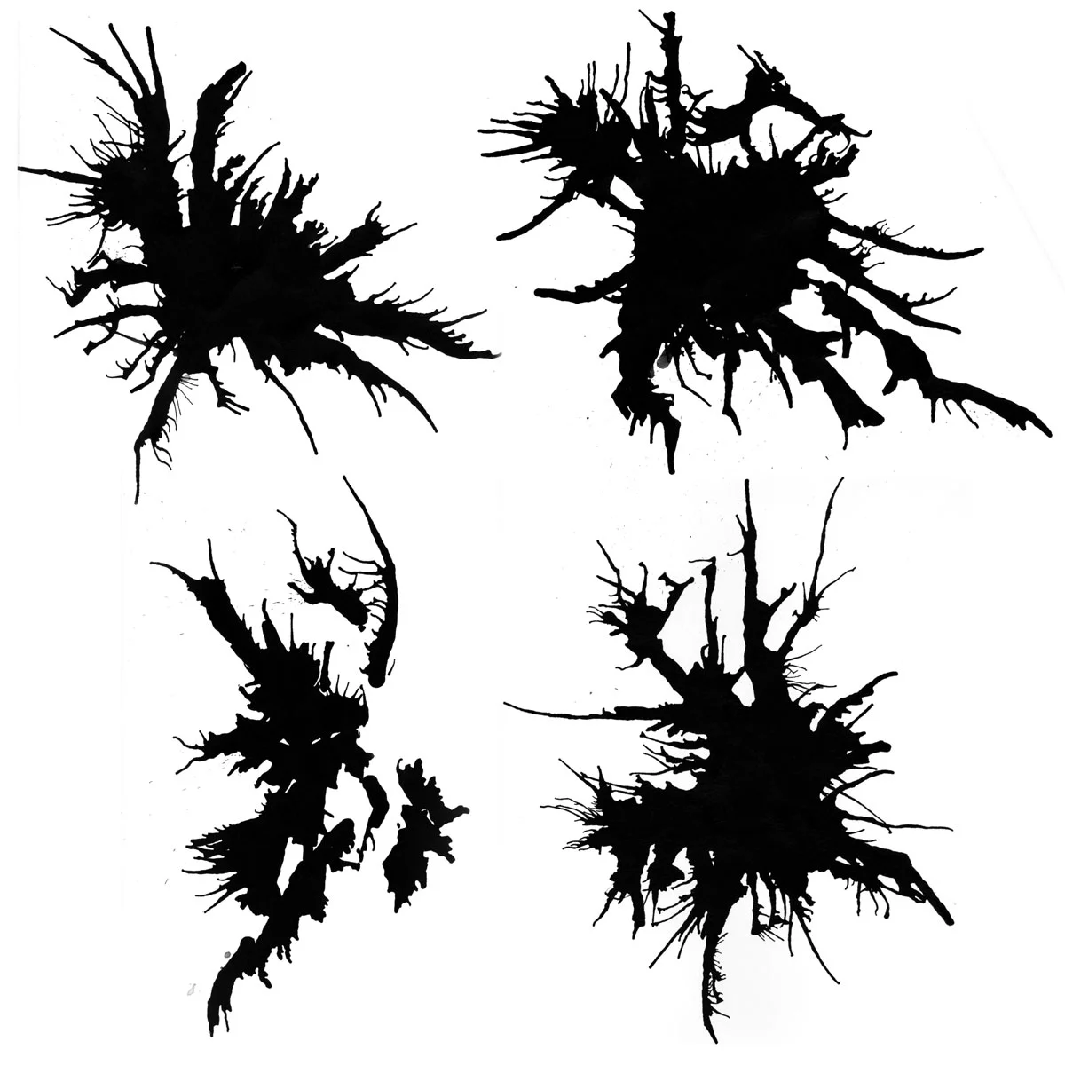 Ink Blot Brushes
