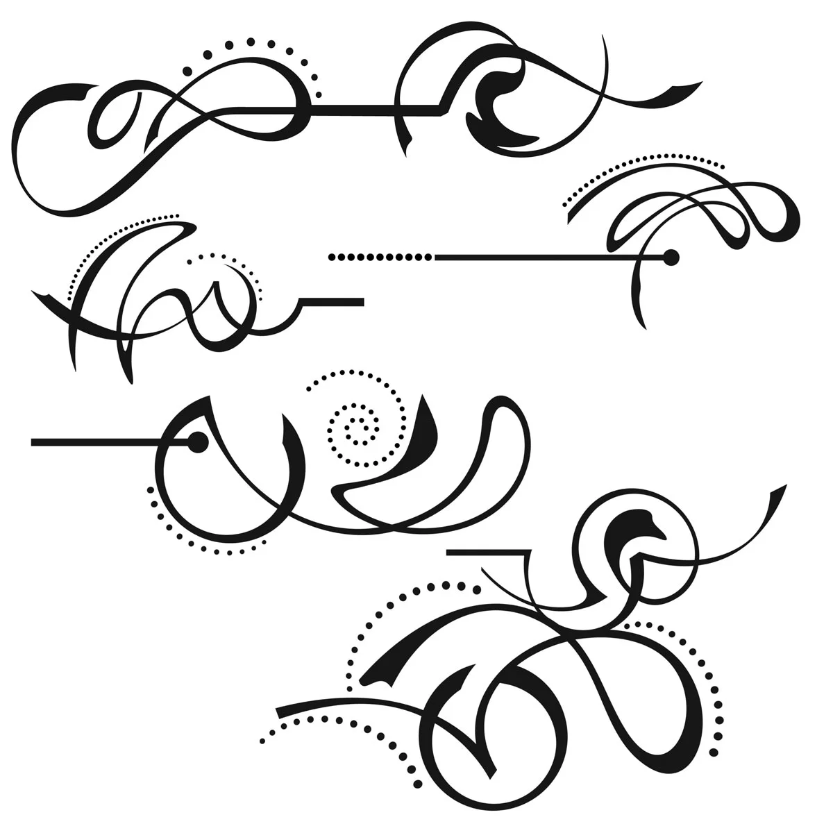 Modern Curve Brushes