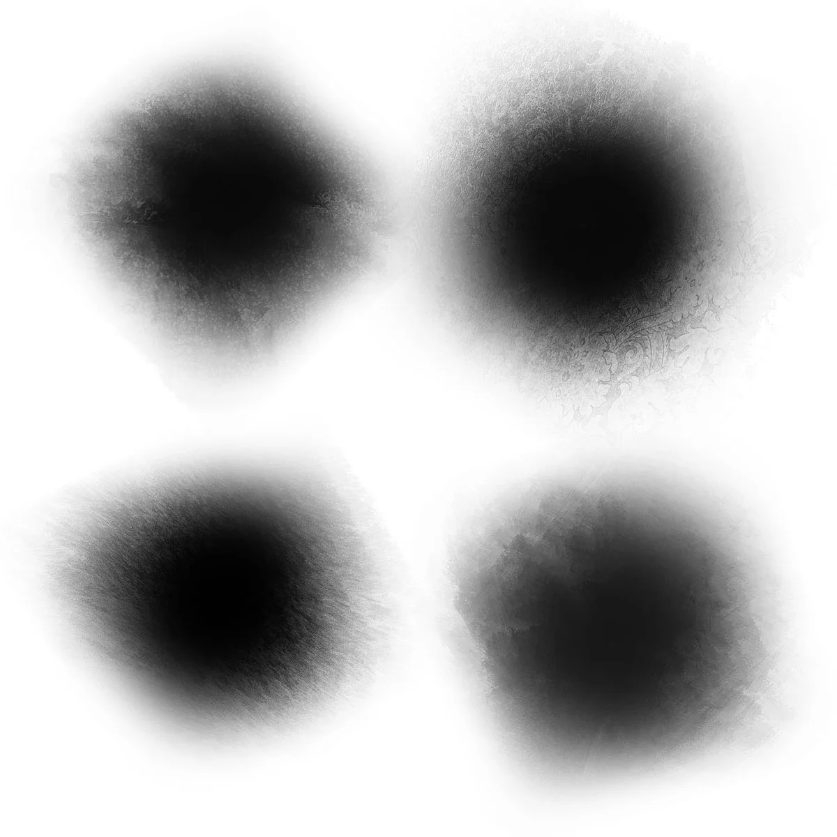 Round Textured Brushes