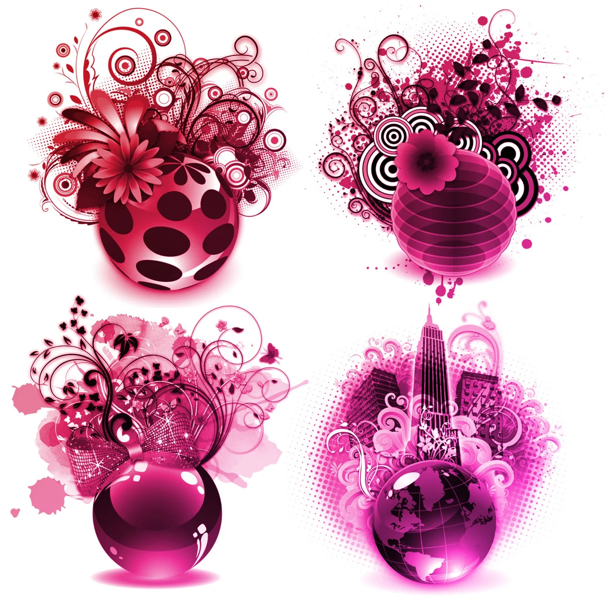 Sphere Collages Vol 2