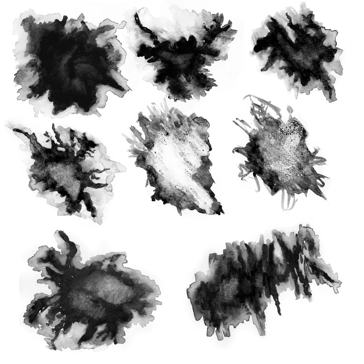 April Watercolor Brushes