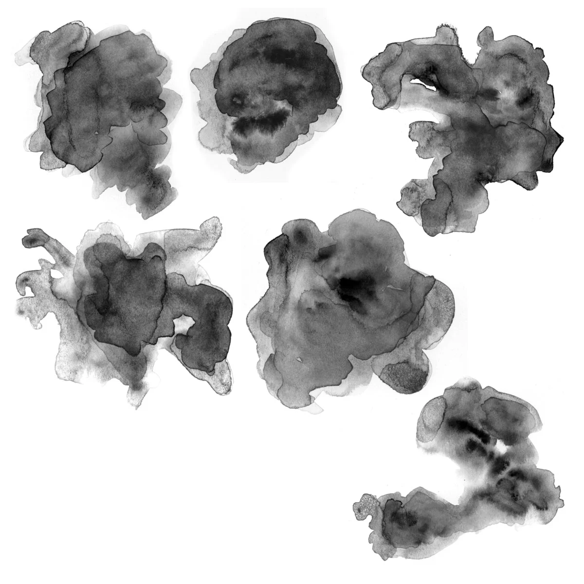 November Watercolor Brushes