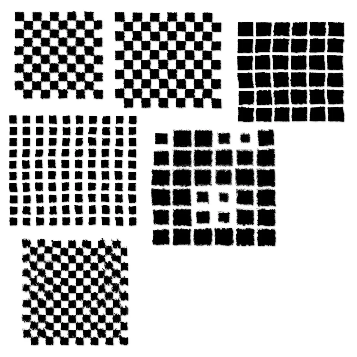 Checkerboard Brushes
