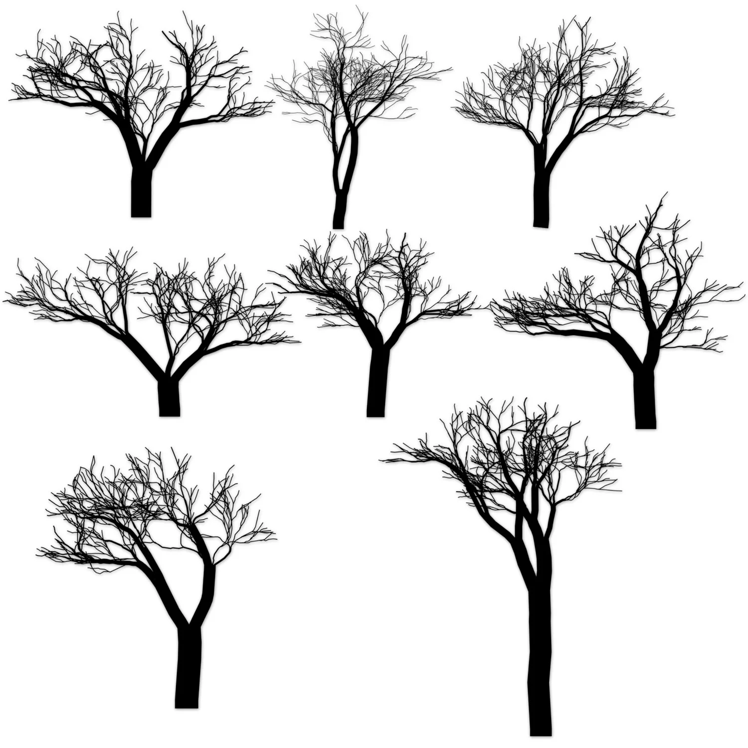Vector Trees Vol 2 Brushes