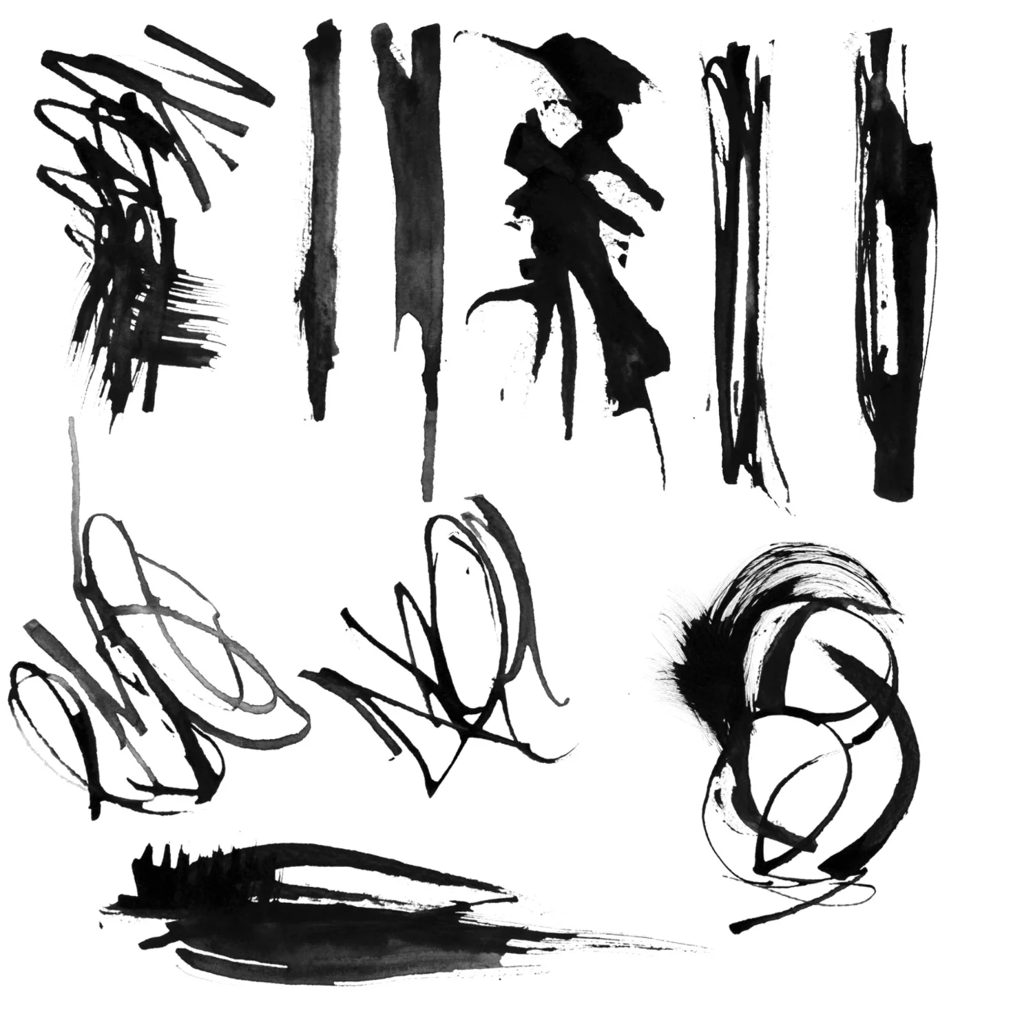April Ink Brushes