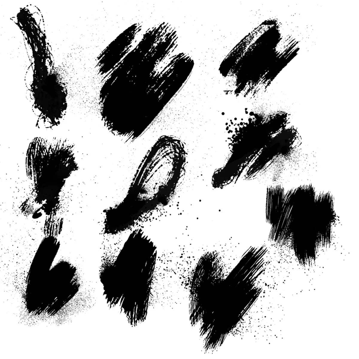 Paint Spray Brushes