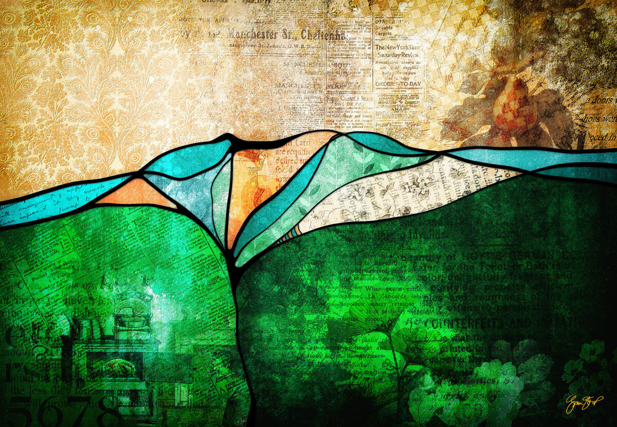 Natural Bridge Over Green