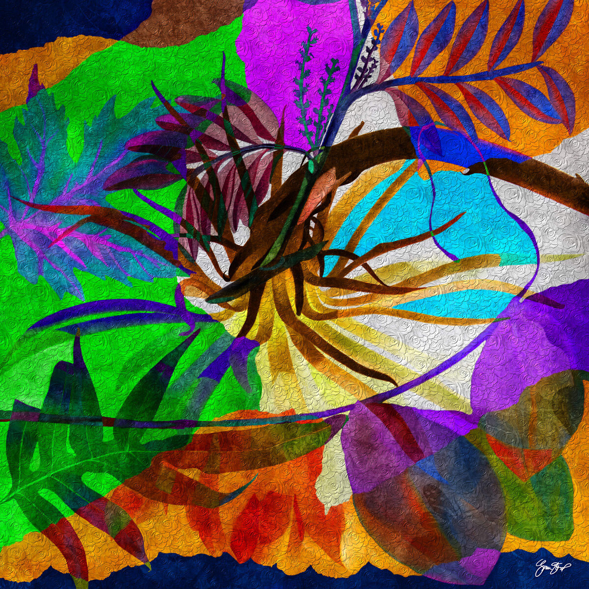 Natural Leaf Abstract