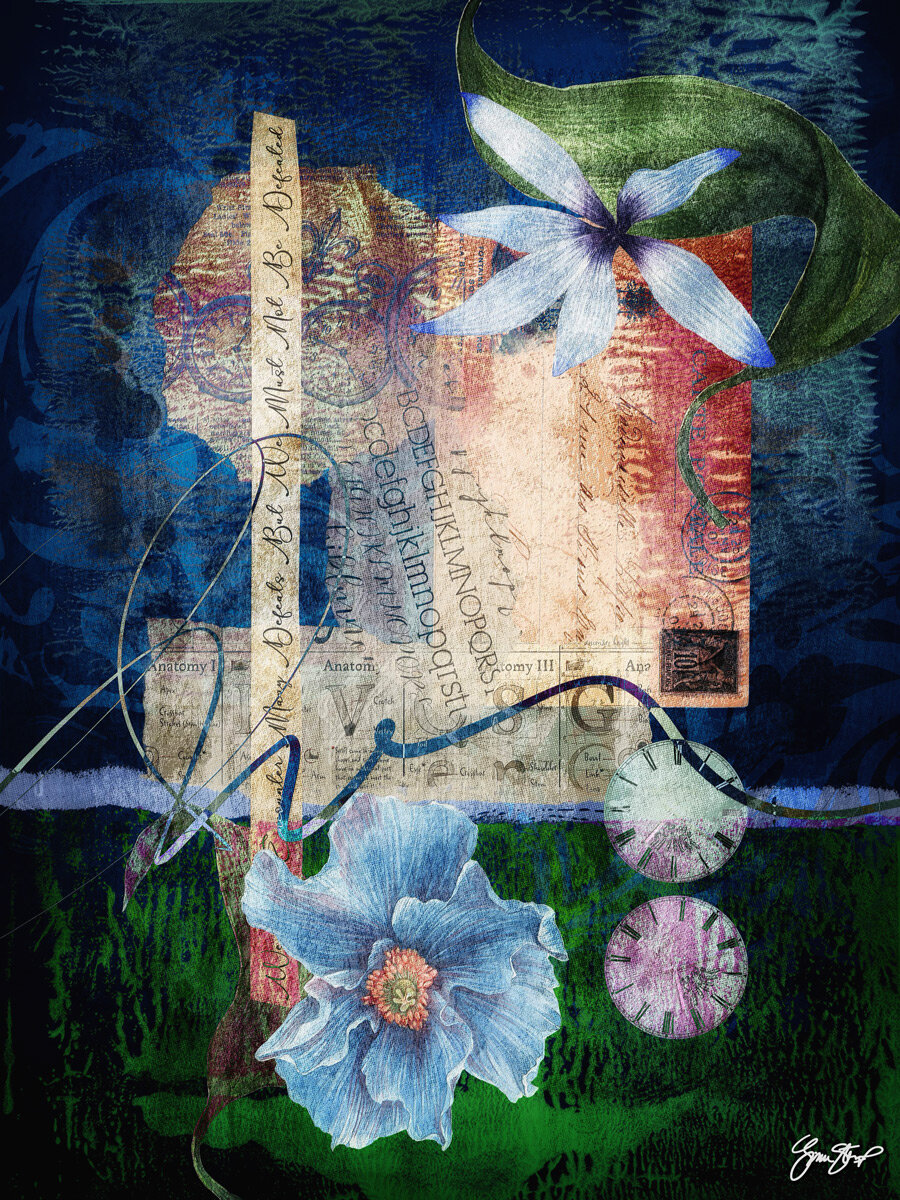 Flowers and Postcards