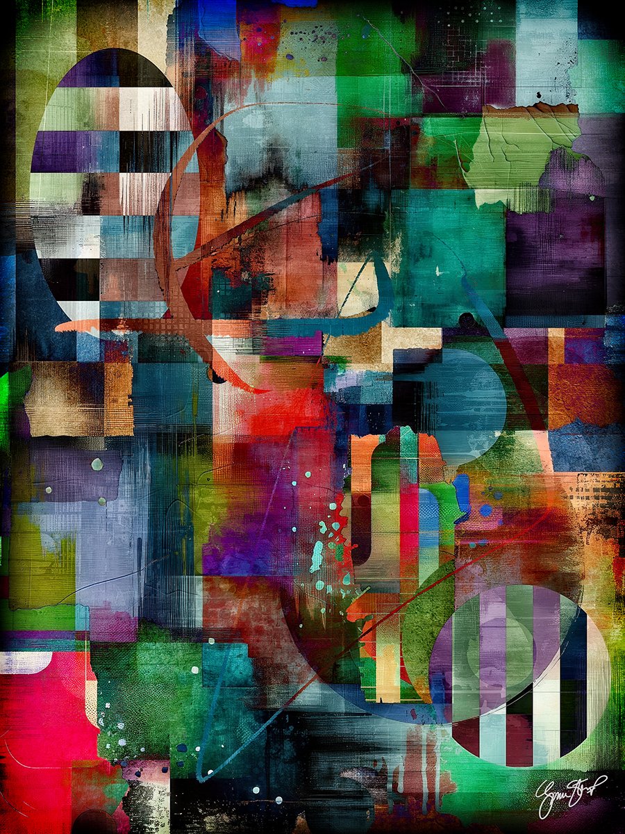 Abstracting the Colors of Rain