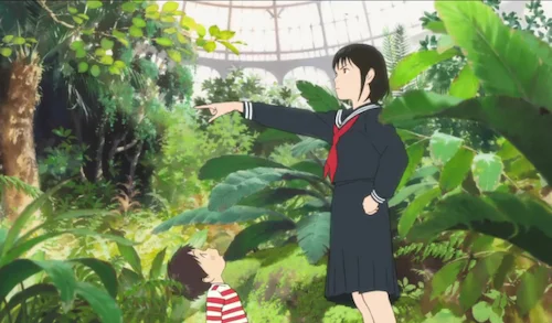 Kun and his sister Mirai from the future