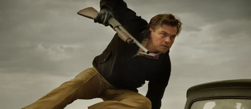 Dalton playing a villain in a television serial.