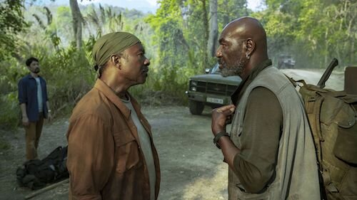 Paul and Otis having a heated discussion.