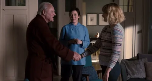 The Father establishes its basis early on, before intentionally steering into the unknown.