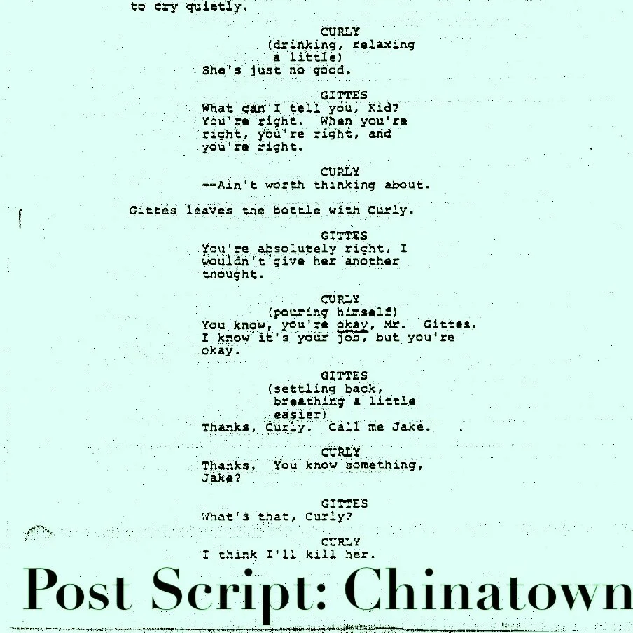 Post Script: Chinatown