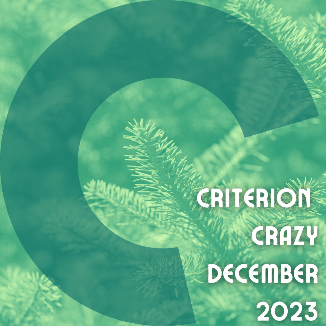 Criterion Crazy: December 2023 Releases