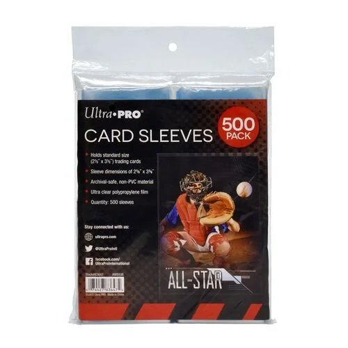1 Case - 25,000 Ultra Pro Standard Card Sleeves (50 Packs)