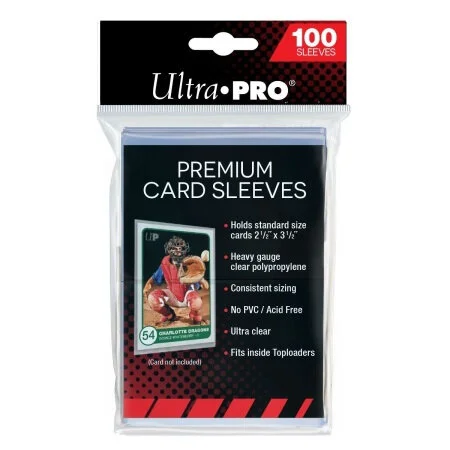 1 Case - 10,000 Ultra Pro Premium Card Sleeves (100 Packs)