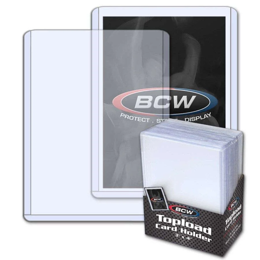 1 Case - BCW Standard Top Loaders (1000 Total)