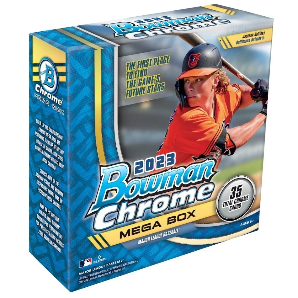 2023 Bowman Chrome Baseball 20 Mega Box Break PYT #1