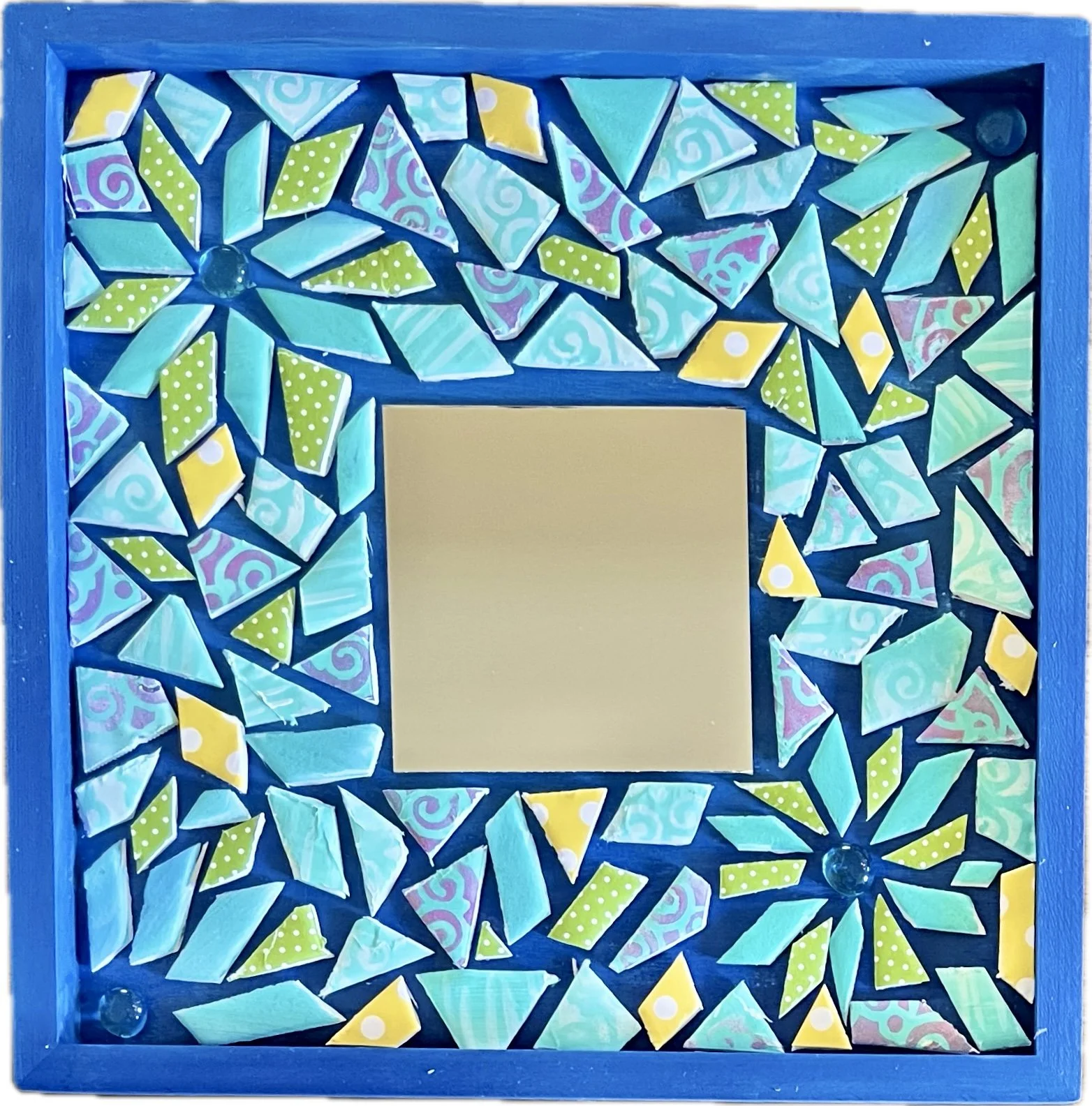 Funky Faux Mosaic Mirror Workshop