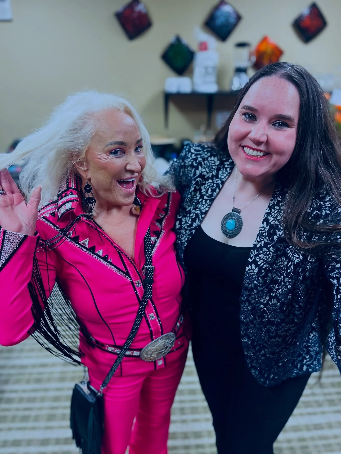 What a weekend on the road with the incomparable @thetanyatucker! Y&rsquo;all, Ms. T broke the mold; a legend in every sense of the word. 

I love this band and crew - a true cast of characters and dear friends! Shout-out to my Beautiful Band pal (he
