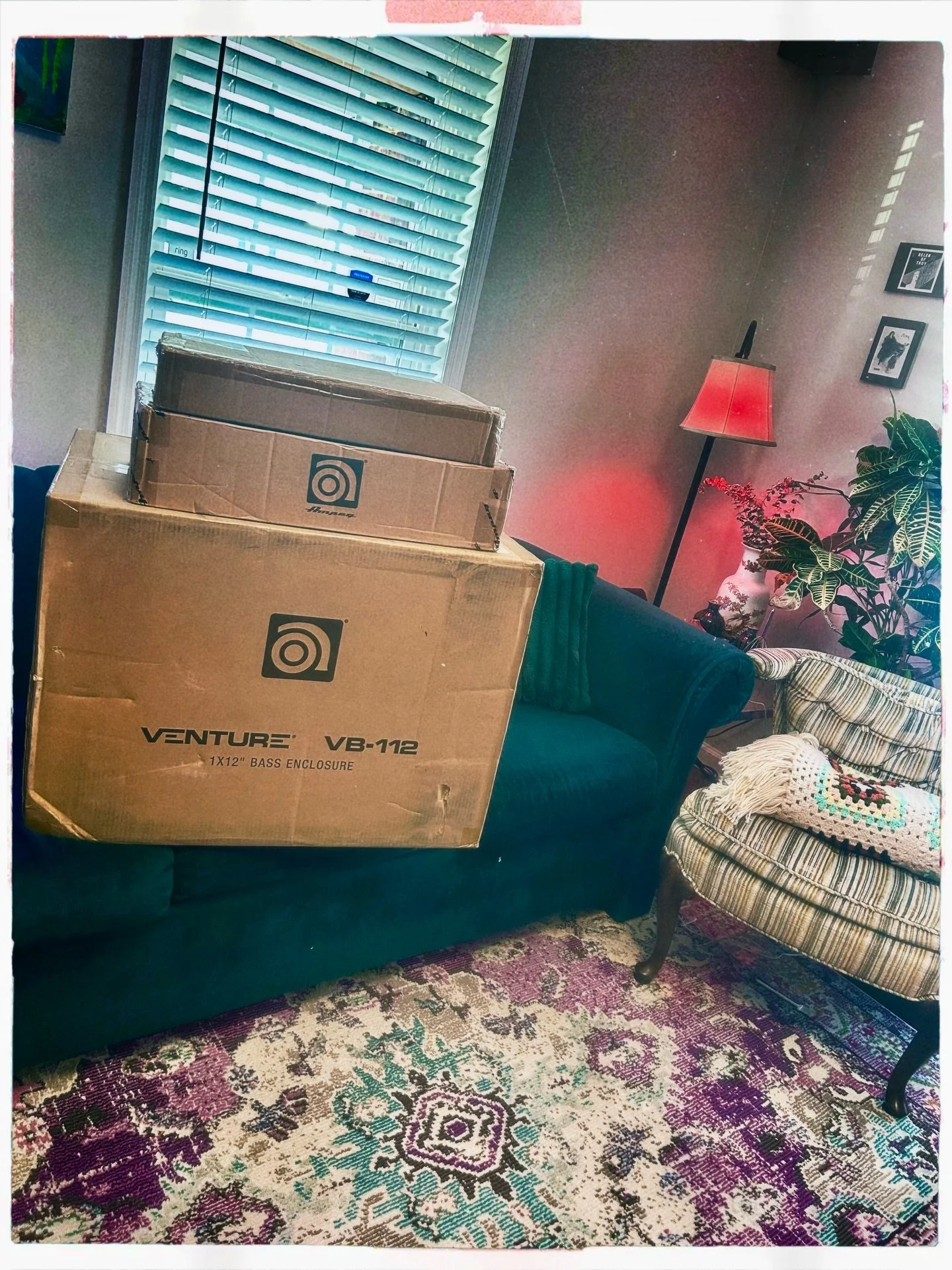 No April foolin&rsquo; here&hellip; just TONE! 👀

The most beautiful delivery from my friends at @ampeg (a big thank you to @dinomonoxelos). Here&rsquo;s a sneak peak&hellip; video coming soon!

#ampeg #ampegventure #bassplayer #touringmusician #liv